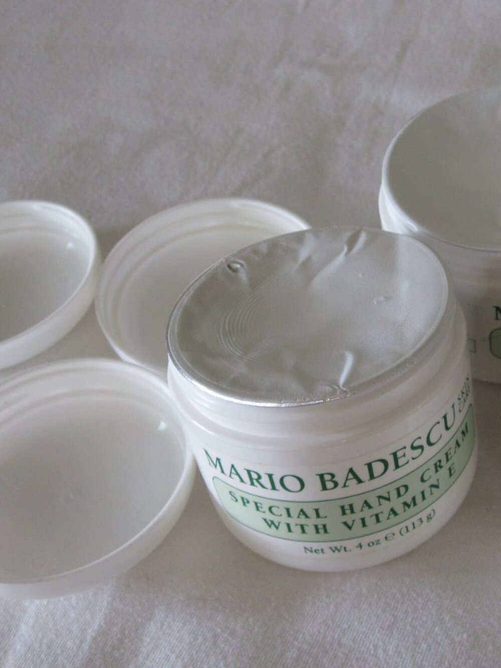 lot of (3) Mario Badescu Special Hand Cream Vitamin E, all New / Sealed 4oz ea. - Picture 2 of 3